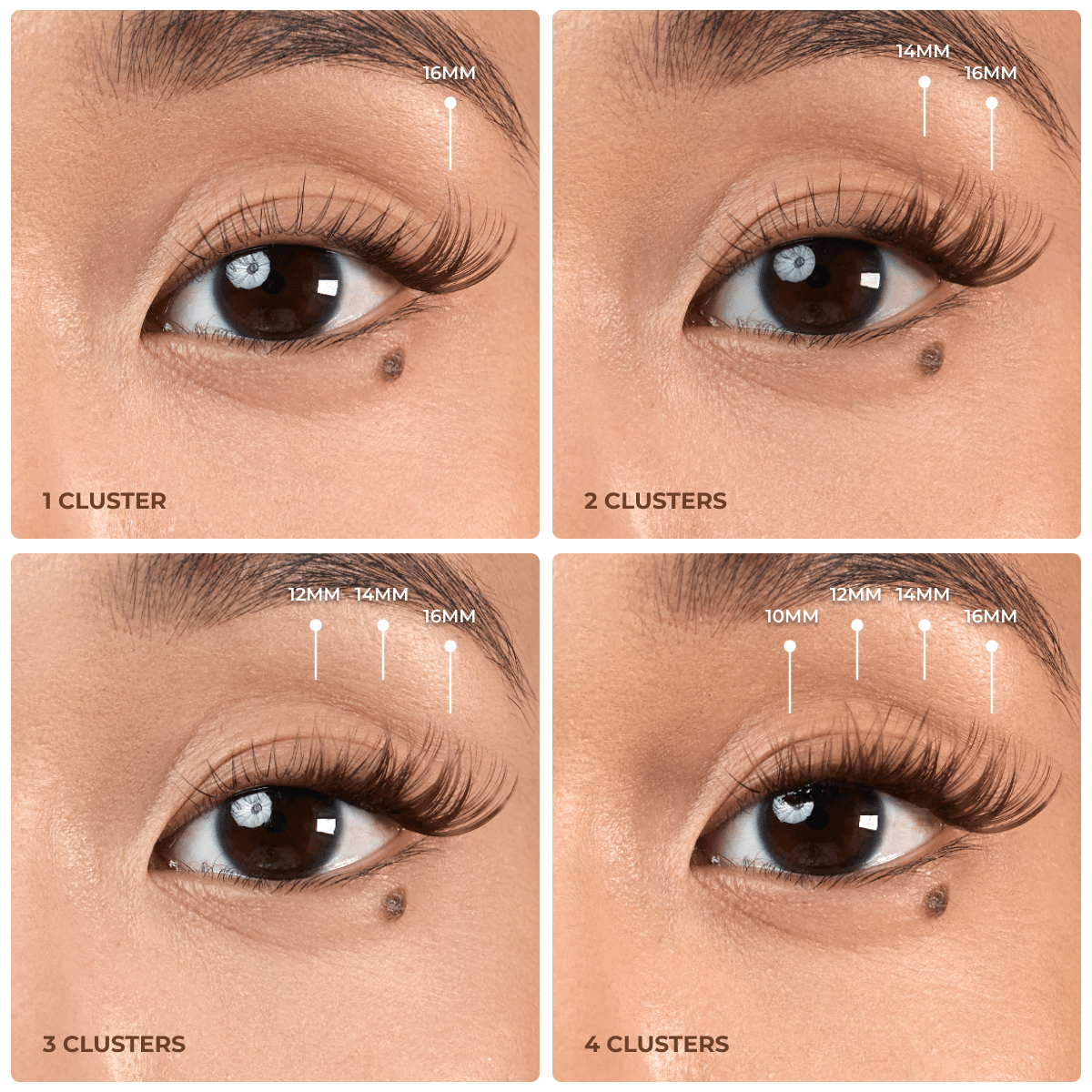 Brown Sultry Clusters Kit